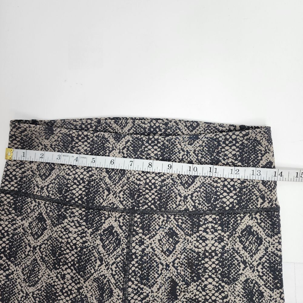 Athleta Leggings Women's Small Ultimate 7/8 Snakeskin Pockets Yoga Running - Picture 5 of 5